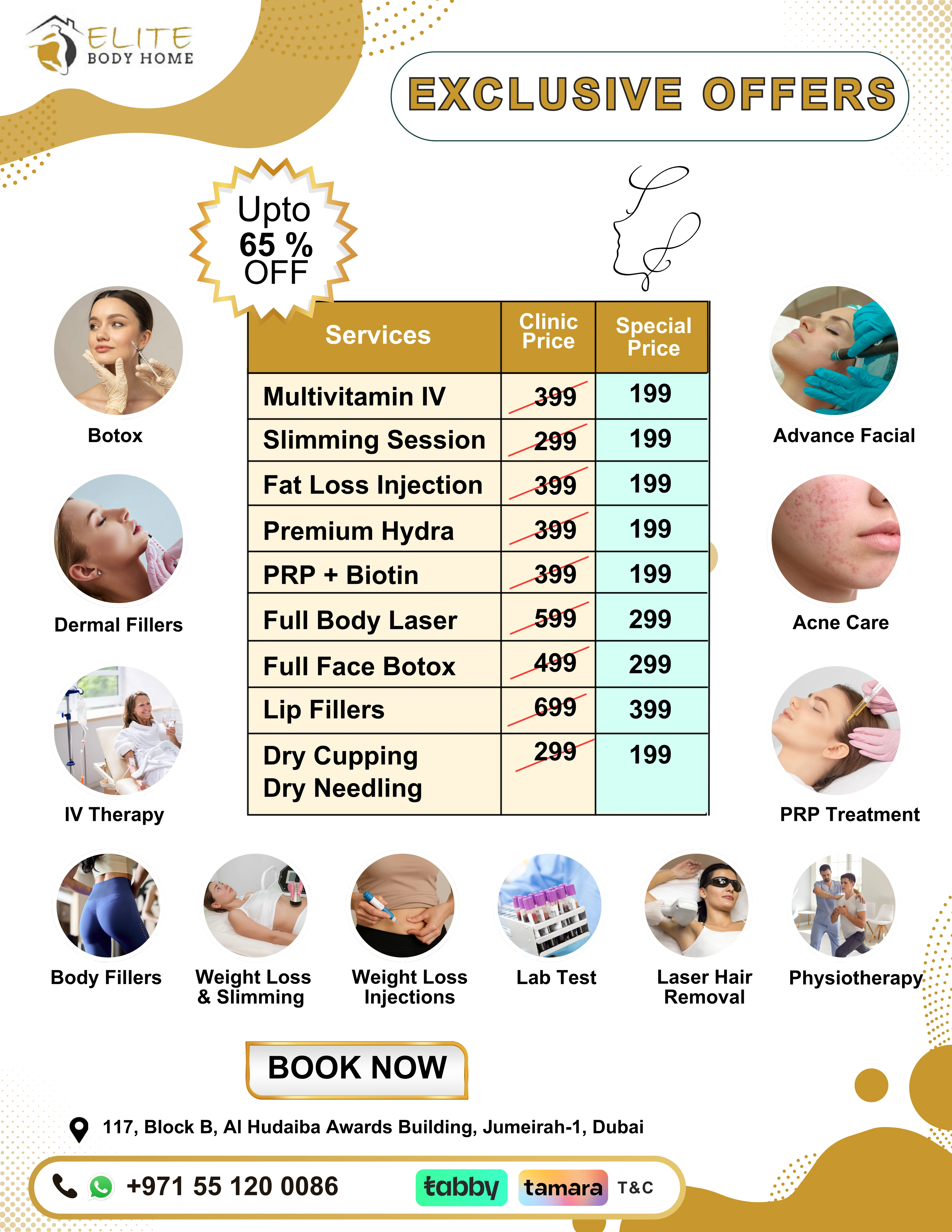 Elite Body Home Special Event Package 1